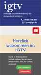 Mobile Screenshot of igtv.de